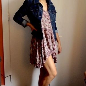 Intimately Free People Lace Trapeze Slip Dress (S)